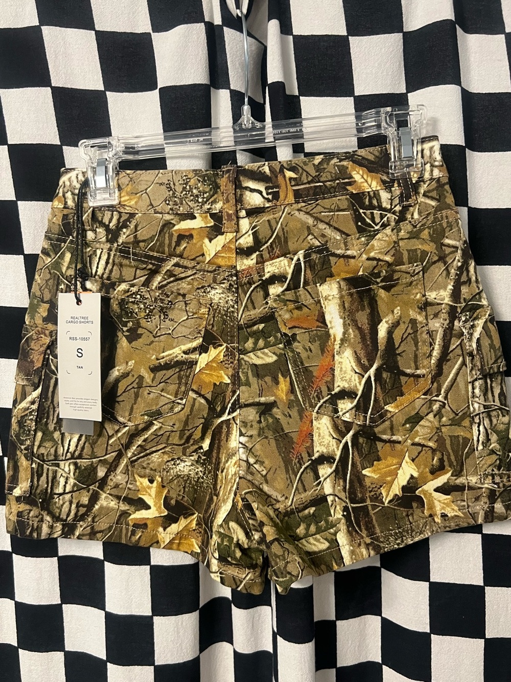 American Bazi Camo Cargo Shorts
